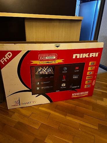 huseyn tv: Nikai SmartTV yeni
109 sm (43")
WiFi — 1
