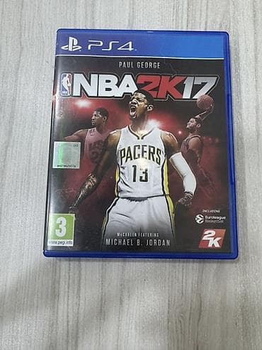 nba 2k: PS4 oyunu: NBA 2K17 disk ela veziyetdedir cizigi yoxdur oyun acmada — 1