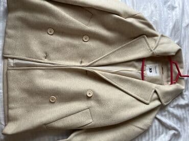 uzun jaketler 2019: Palto, Terranova, XS, rəng - Bej — 3