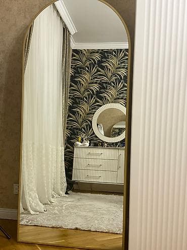 Другой декор и предметы интерьера: Зеркало Напольное, Декоративное, С рамой — 1