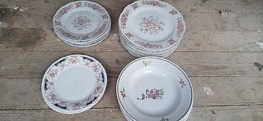 Boşqablar, rəng - Ağ, Keramika