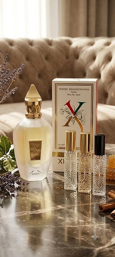 Şəxsi əşyalar: Xerjoff Naxos dekant original tester qramla satisi 10ml 15ml 30ml — 1