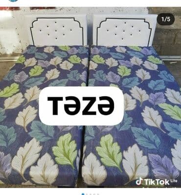 taxt matraslari: Yeni, Təknəfərlik çarpayı, Azərbaycan — 2