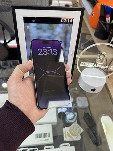 redmi note 10: IPhone 14 Pro, Deep Purple, Face ID — 2