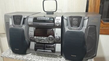 panasonic mikrodalga: Panasonic mini-hi-fi musiqi mərkəzi Xüsusiyyətlər: - 3 hissəli — 5