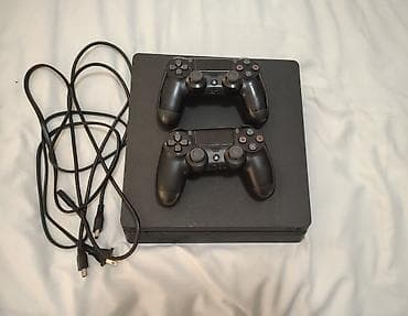 PlayStation 4 Slim – 1 TB yaddaş + 2 ədəd DualShock 4 pultu Boş-boş