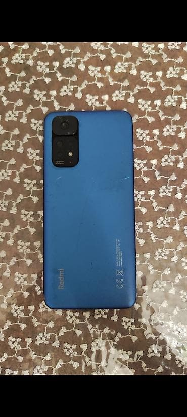 kreditde olan telefon: Redmi Note 11S, 128 GB, rəng - Mavi, Sensor — 1