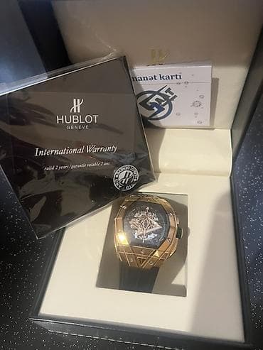 ted baker: Hublot saatı – orijinal qutu və sənədlərlə - Brend: Hublot Genève - — 1