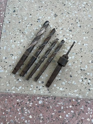 Metall üçün qazma ucluqları dəsti - 5 ədəd spiral qazma ucu -