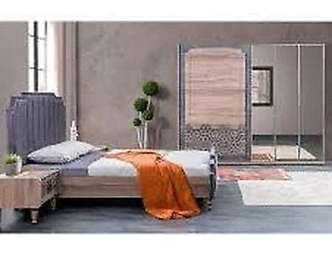 Mebel: Hünkar yataq otağı dəsti - Komplekt: çarpayı (yumşaq başlıqla), 2 — 4