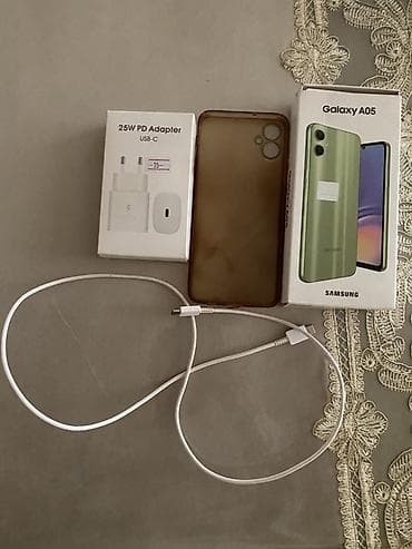 фотоаппарат canon powershot sx130 is: Samsung Galaxy A05, 64 ГБ, цвет - Зеленый, С документами — 1