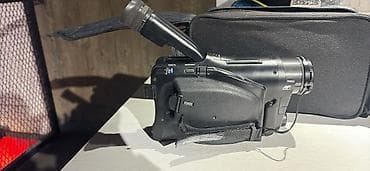 Fotokameralar: Panasonic NV-RX3 SLIM Palmcorder VHS-C videokamera seti — 6