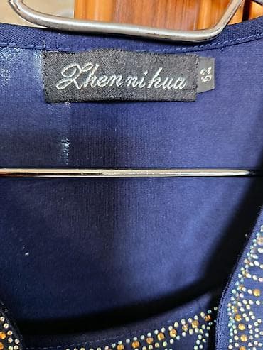 Alfredo Pauly brendinə məxsus qadın bluz/tunika. - Rəng: tünd göy — 9