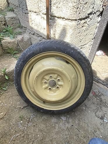 ehtiyyat teker: Yüngül ehtiyat təkər (qoləs) – disk ilə birlikdə - Ölçü: 125/70 R16 — 3