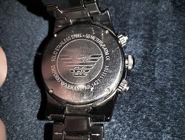 seven friday saat: Qol saatı, Emporio Armani, rəng - Qara — 4