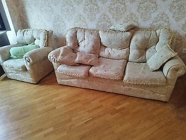 parda: Divan, İşlənmiş, Açılan, Bazalı, Parça, Çatdırılma yoxdur — 1