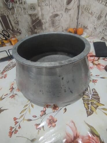 Aş qazanı, rəng - Gümüşü, Alüminium