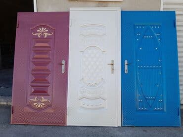 qapı uzlukleri: Yeni Giriş qapısı Zamok və çərçivə ilə, Zəmanətli, Ödənişli quraşdırma, Ödənişli çatdırılma, Rayonlara çatdırılma — 15