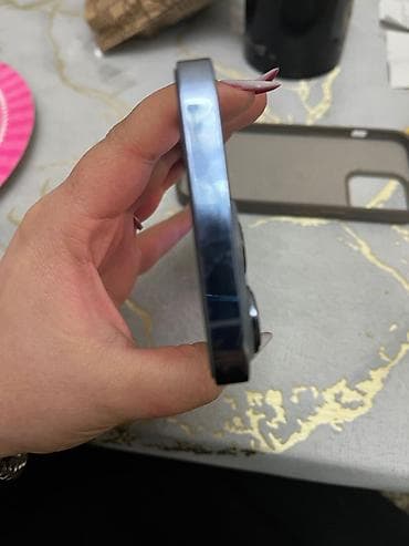 ТВ и видео: IPhone 13 Pro, 128 ГБ, Синий, Отпечаток пальца, Face ID — 8