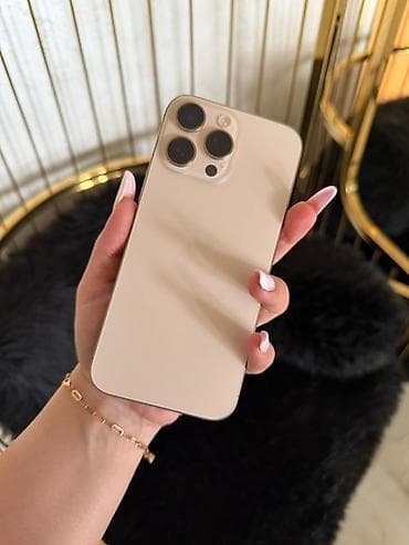 iphone 8 plus satilir: IPhone 16 Pro Max, 512 GB, Qızılı — 1