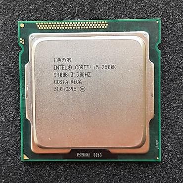 20 s: Processor - CPU Intel İ5-2500K - 20 AZN (LGA 1155 soket) (4 nüvə / — 1