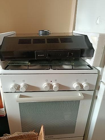 Qarışıq sobası Ayrıca dayanan, 4 gözlü, İşlənmiş