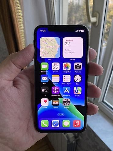 iphone x arxa: IPhone X, Gümüşü, Face ID — 2