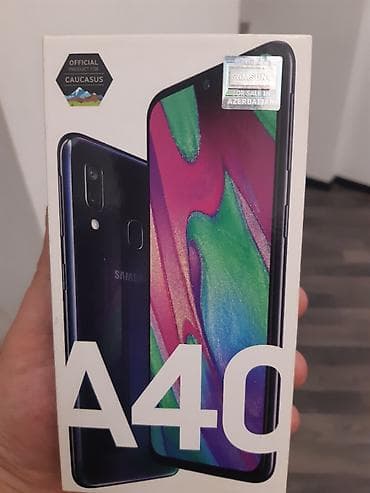 telefon a40: Samsung Galaxy A40, 64 GB, rəng - Göy, Sensor, Barmaq izi, İki sim kartlı — 7