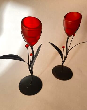 Mətbəx aksesuarları: Qədəhlər, rəng - Qırmızı — 1