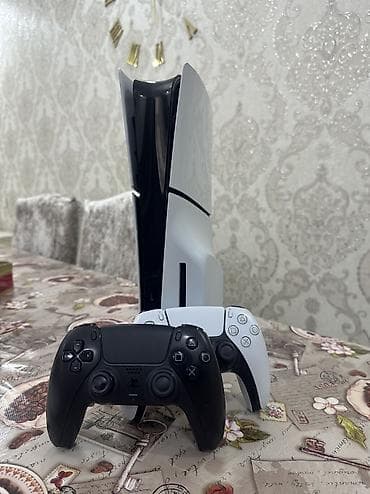 PS5 (Sony PlayStation 5): Ps slim 2 dual sense 1 ayın ps sıdı əla vəziyyətdə maraqlı olsa zəng — 2