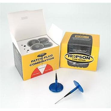 teker 18 type 1 per page 40: HOPSON Tyre Repair – Patch‑Plug Combination dəsti Məhsul təsviri: - — 1