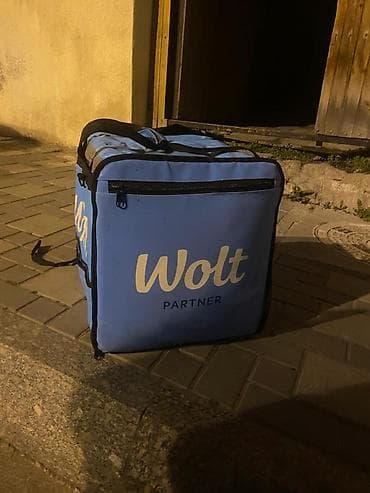 Avadanlığın icarəsi: Wolt çatdırılma çantası – böyük həcmli, izolyasiyalı termal çanta - — 2