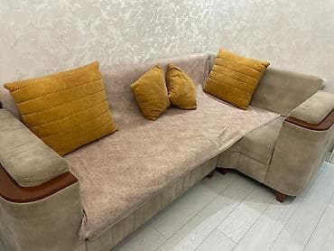 Дом и сад: Künc divan dəsti - Forma: L-şəkilli künc divan, sağ tərəf künc modul — 3