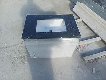 acar seti: Mərmər lavabo və stolüstü – fərdi ölçü və dizaynda - Material: təbii — 9