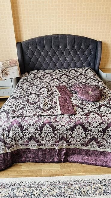Yataq üçün Yeni rəng - Bənövşəyi Yataq örtüyü