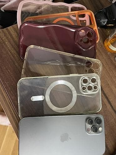 iphone 12 plata: IPhone 12 Pro, 128 GB, Graphite, Face ID — 8