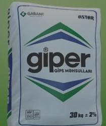 1 kisə sement: Qara suvaq əvəzi - Giper Gips məhsulları 100 kisə ölkə daxi̇li̇ — 6