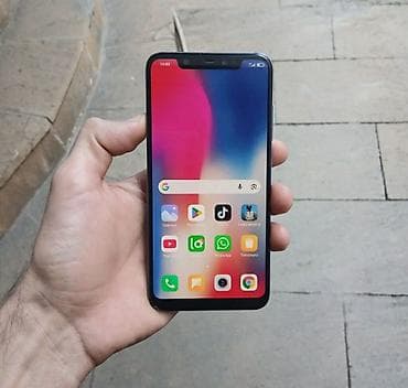 rəsmi note 8 pro: Xiaomi Mi 8, 64 GB, rəng - Göy, 
 Barmaq izi — 1