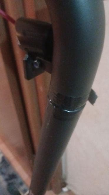 Kugoo/Kugoo-oxşar elektrik skuter - Rəng: qara - Güclü və qalın sükan