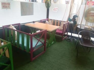 masa və stul: Bag evleri restoranlar ucun wekilde gorduyunuz hazir variant vardir — 1