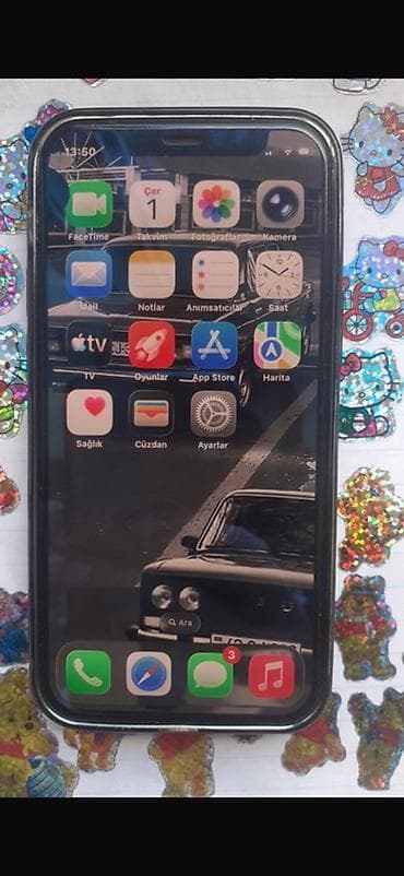 IPhone 12, 64 GB, Qara, Simsiz şarj, Face ID
