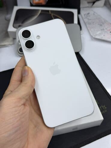 tap az lenkeran telefon: IPhone 16 Plus, 128 GB, Ağ, Face ID — 2