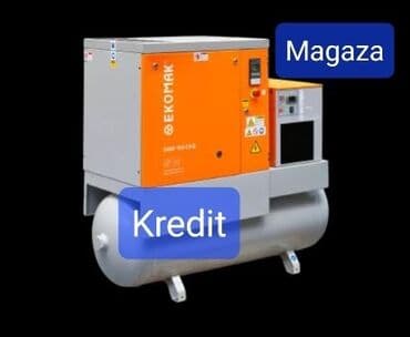 воздушный компрессор: Ekomak markalı bu sənaye tipli hava kompressoru, səmərəli və etibarlı — 1