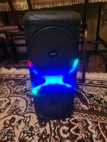 mikrofon qiymətləri: Kolonka, Növ - Portativ, rəng - Qara — 1