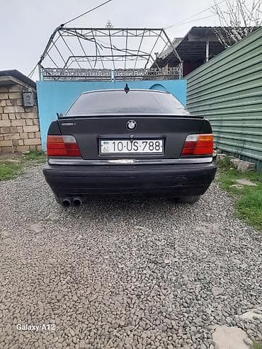 qazel sobol satilir: BMW 3 Seriyası E36 sedan - Kuzov: 4 qapılı sedan, tünd boz rəng - — 2