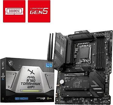 msi cyborg: MSI MAG B760 TOMAHAWK WIFI anakart - Çipset: Intel B760 - Prosessor — 1