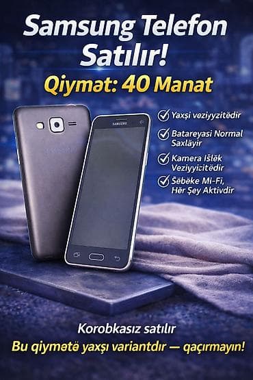 Samsung Galaxy Grand, 8 GB, rəng - Boz, Sensor lalafo.az -da Samsung Galaxy Grand, 8 GB, rəng - Boz, Sensor