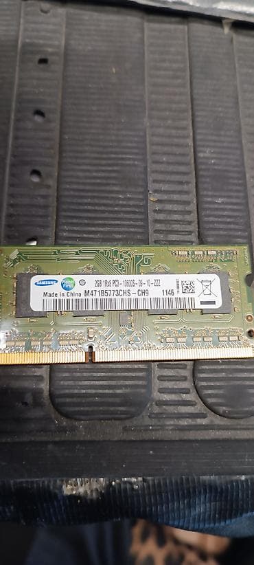 komputer işləri: Samsung laptop RAM modulları - Növlər: SO-DIMM - Tutum: 4 GB və 2 GB — 4
