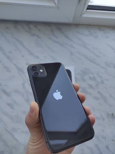 iphone 8 qırıq: IPhone 11, 128 GB, Qara, Face ID — 2