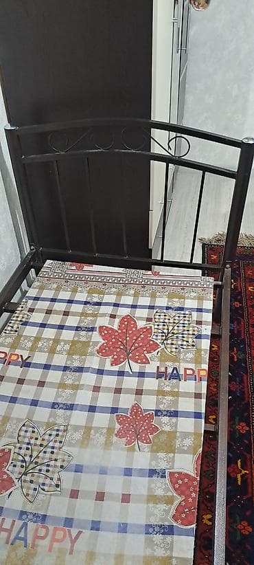 stentin qiymeti: Təknəfərlik çarpayı, Bazasız, Matrassız, Siyirməsiz — 2
